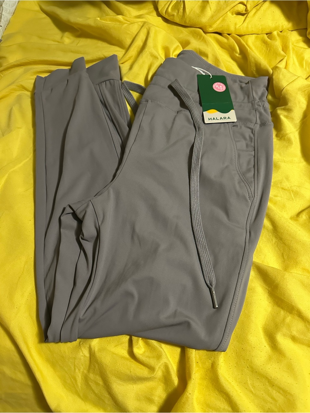 HALARA womens Gray Performance Jogger Pants
